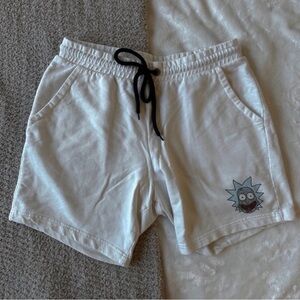 Rick and Morty white shorts